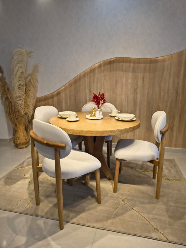 Comedor 4pts Rub redondo