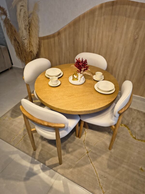 Comedor 4pts Rub redondo